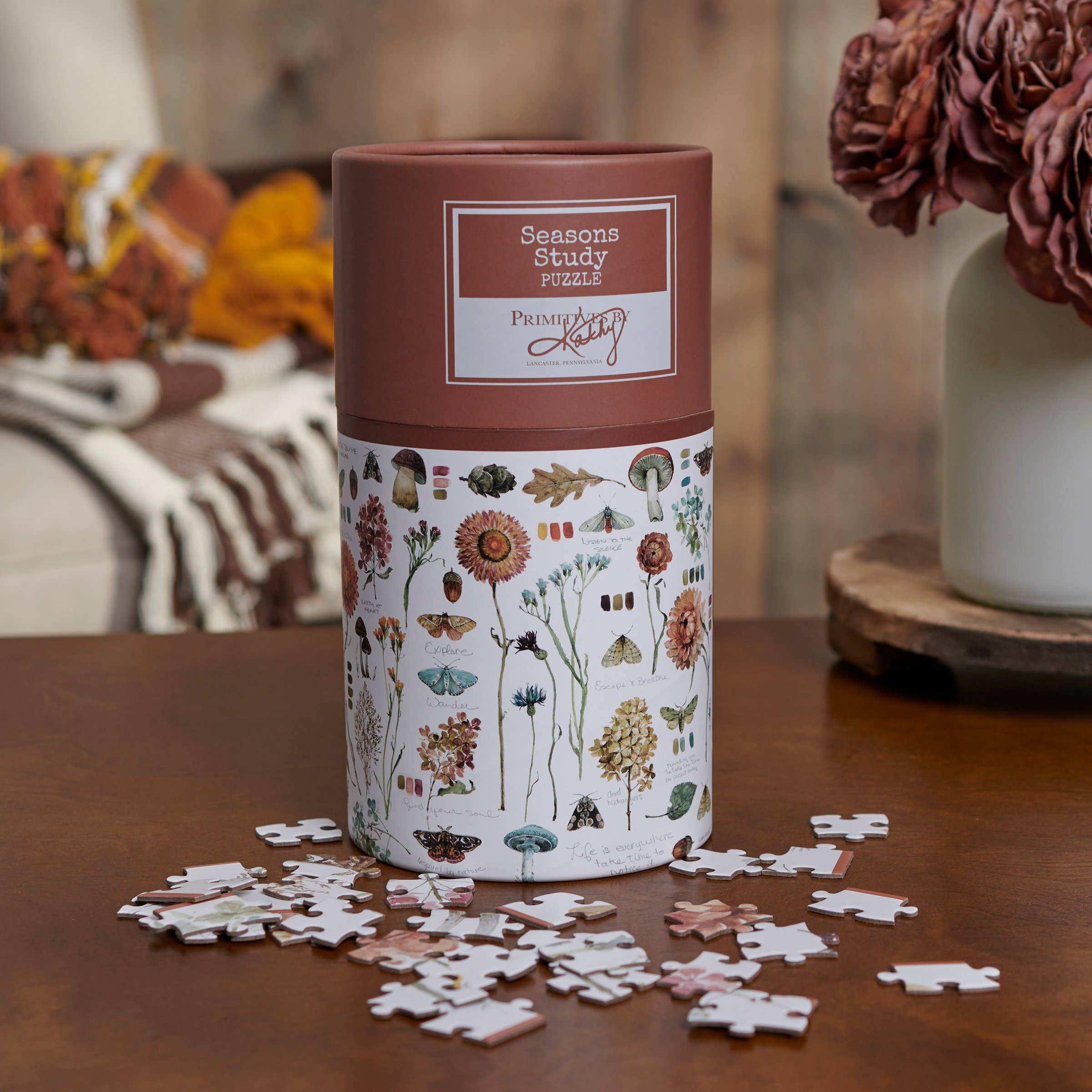 Primitives by Kathy - Wholesale Puzzle - Adult - Fall Study Puzzle3