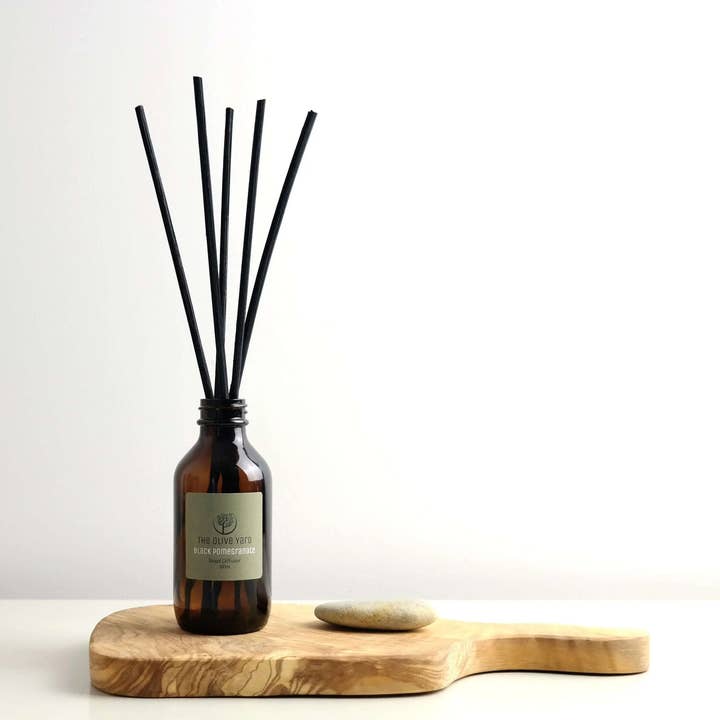 Amber Glass Reed Diffuser for wholesale by The Olive Yard