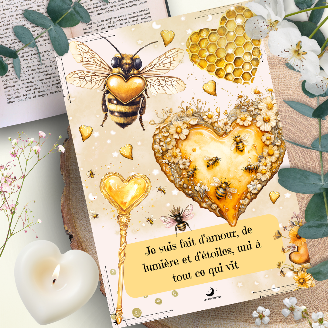 Les Moonettes - Vendita all'ingrosso Tarocchi - 32 Carte di Affermazioni Positive - Incantesimi d’Amore10