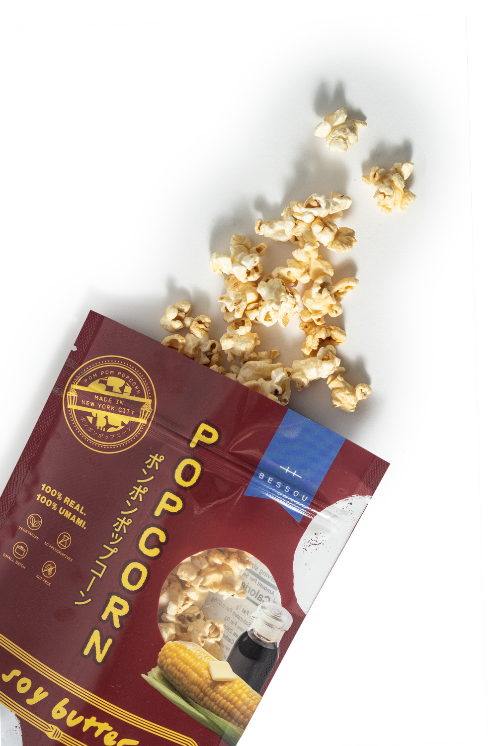 Pom Pom Popcorn by Bessou - Wholesale Popcorn - Popcorn, Soy Butter2