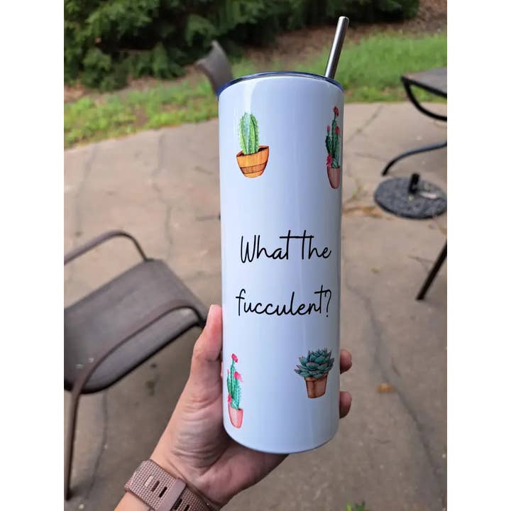 Succulent Tumbler and other Purchase Wholesale plain tumbler with straw. Free Returns & Net 60 Terms on Faire trending on Faire.