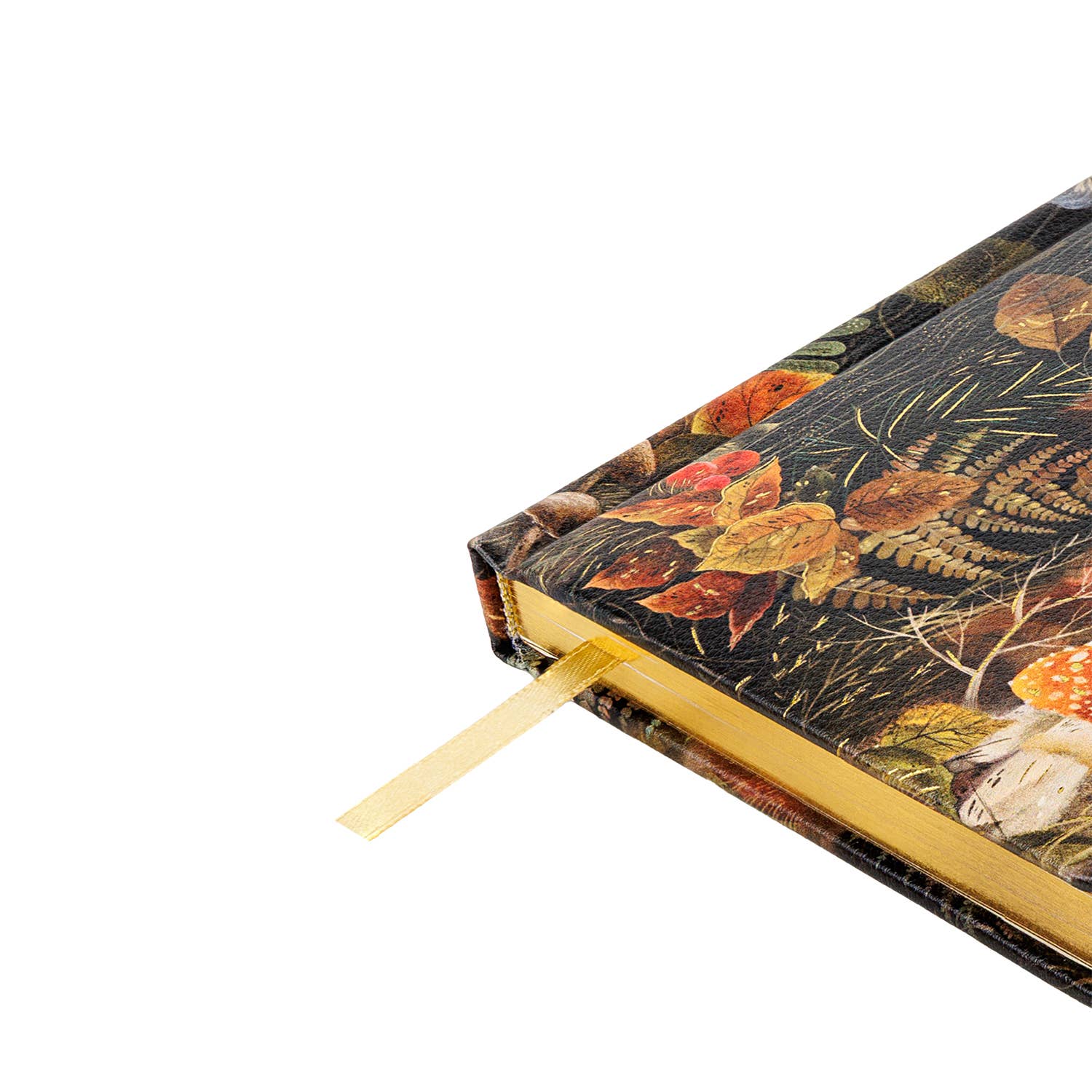 BV by Bruno Visconti - Wholesale Planner - A6 Vegan Leather Hardcover Daily Planner - Forest Mushrooms3