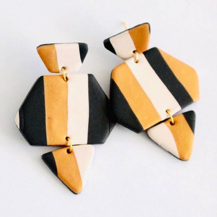 Clay earrings | Halloween | polymer clay statement earring for wholesale by PERNAZ JEWEL