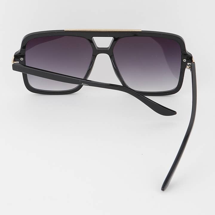 MIX Luxury Stripe Aviator Sunglasses for wholesale on Faire