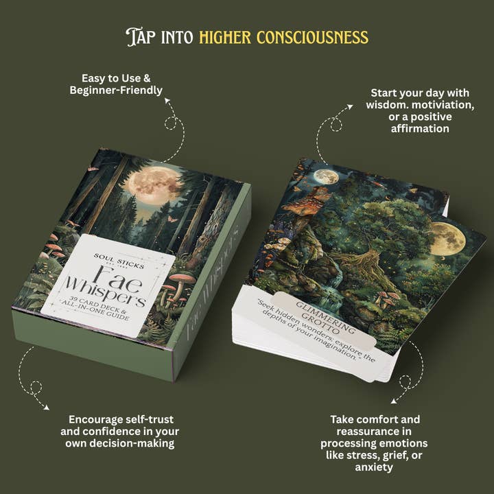 Designs by Deekay Inc. - Wholesale Tarot Cards - Fae Whispers Oracle Card Deck2