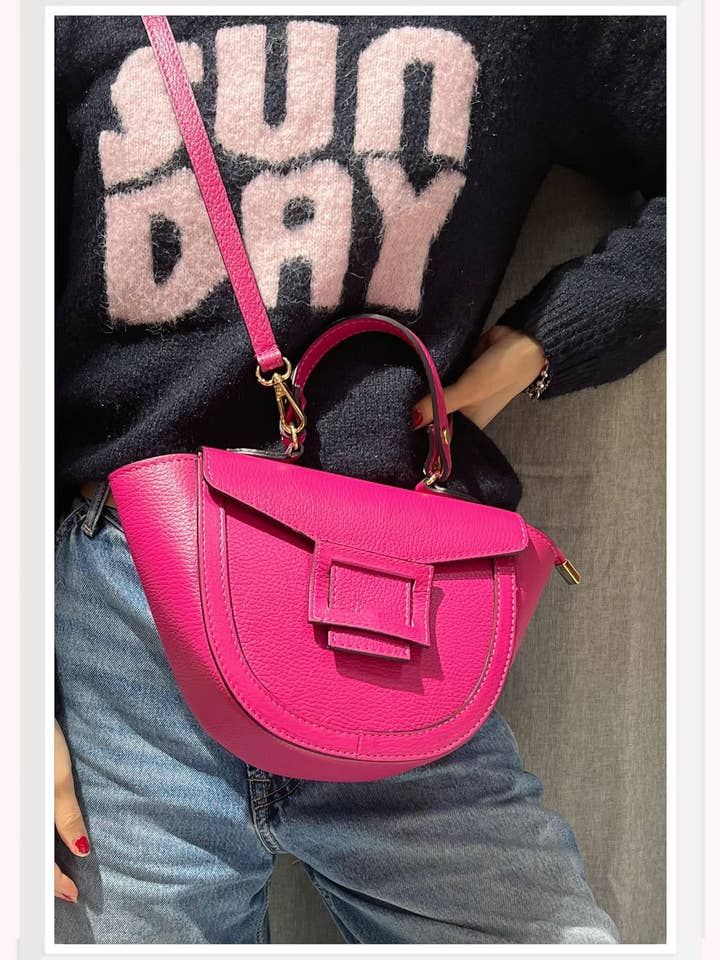 Bolso pequeño de piel granulada para venta al por mayor de Z et Z