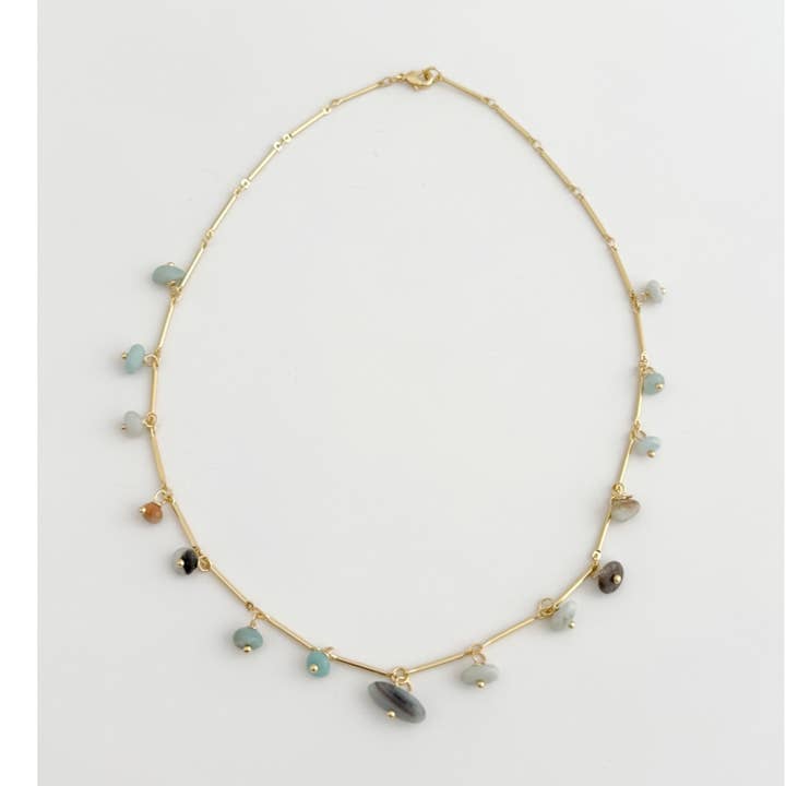 Tramps+Thieves - Wholesale Pendant/Charm Necklace - Salt Blue Necklace 0