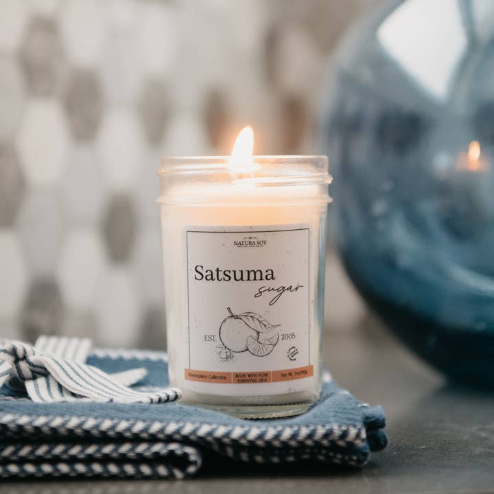 Natura Soylights - Wholesale Jar/Filled Candle - Marketplace Jar
