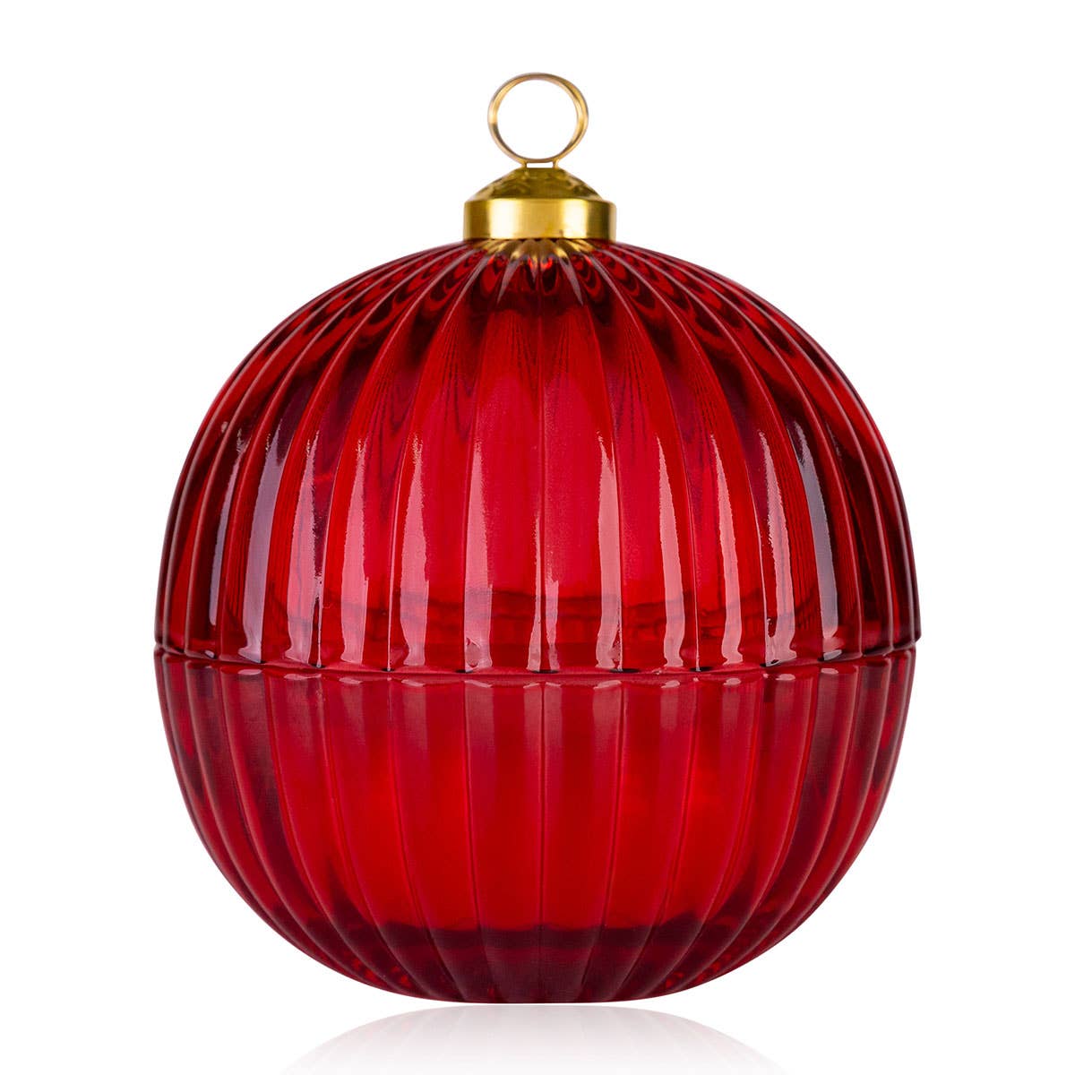 Accentra - Wholesale Novelty Candle - Scented candle in glass sphere Color: Red0