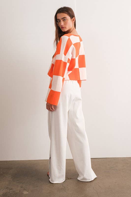 Sauge PP17397 - Sweat d'automne avec fermeture éclair latérale élastique en vente sur Faire8