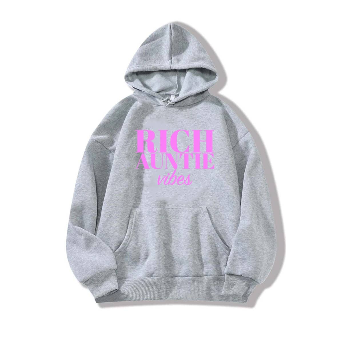 Nobrand - Vente Sweat à capuche – femme - SWEAT À CAPUCHE POUR FEMME RICH AUNTIE VIBES2