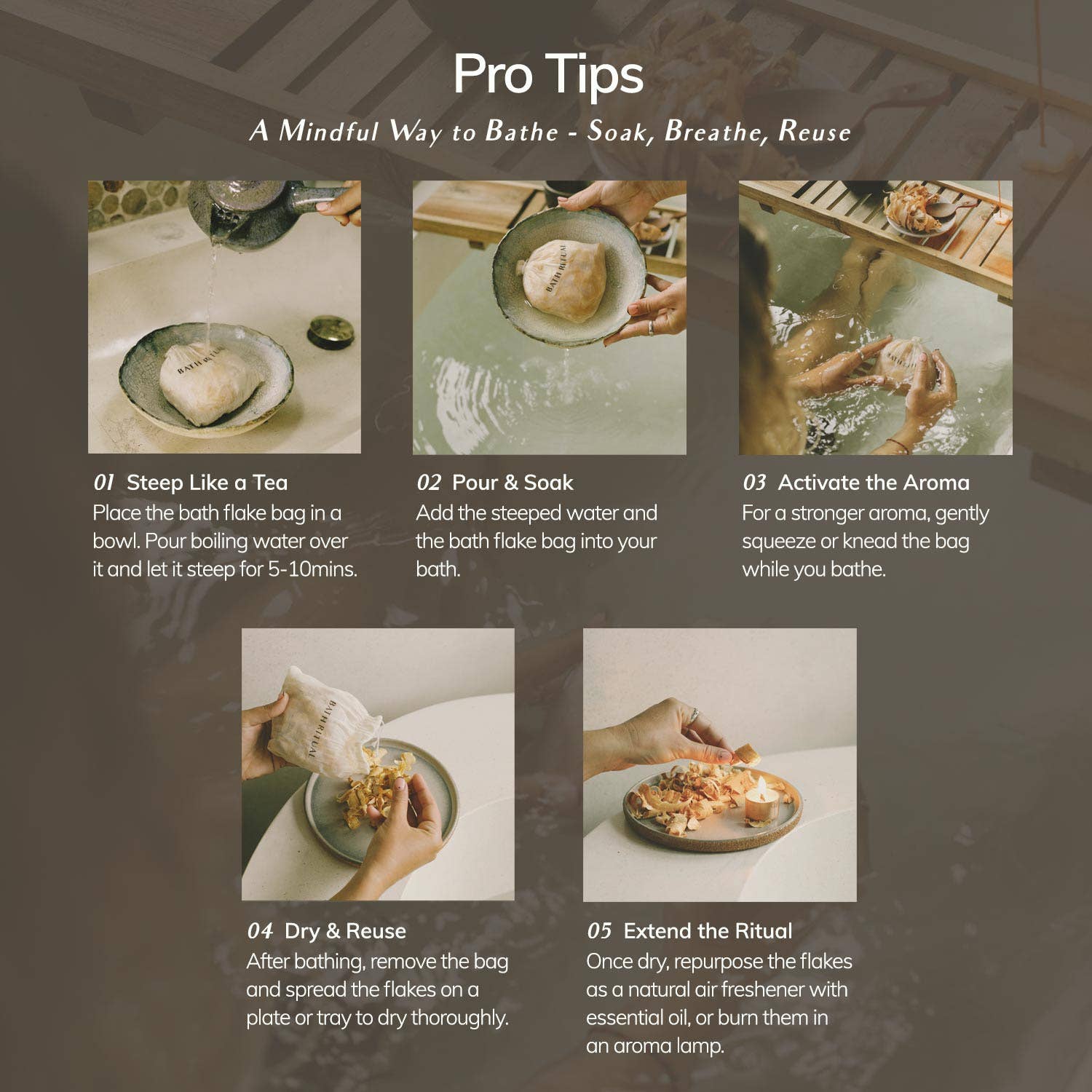 Cedar and Myrrh - Wholesale Bath Salts - Palo Santo Bath Flakes4