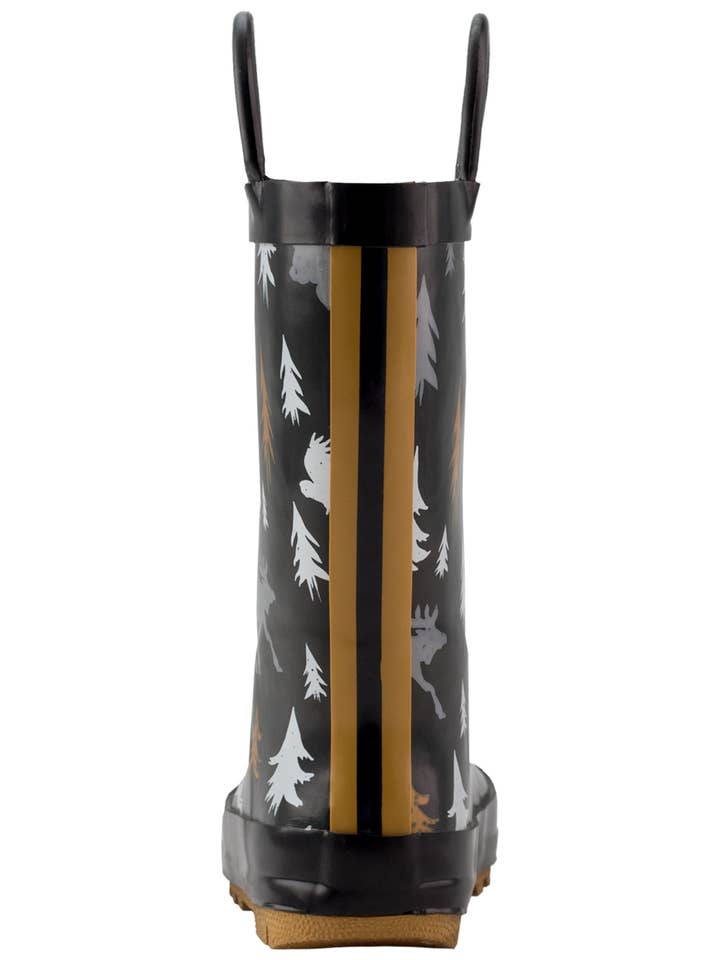 Oaki - Wholesale Rain Boots - Kids - Loop Handle Boots, Wildlife Tracker3