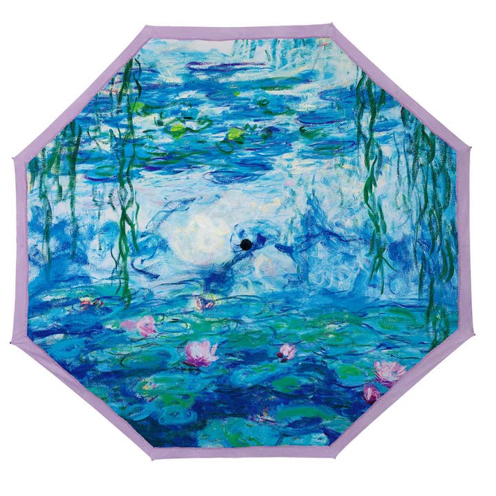 RainCaper - Wholesale Umbrella - Women's - Monet "Nympheas" Reverse Umbrella