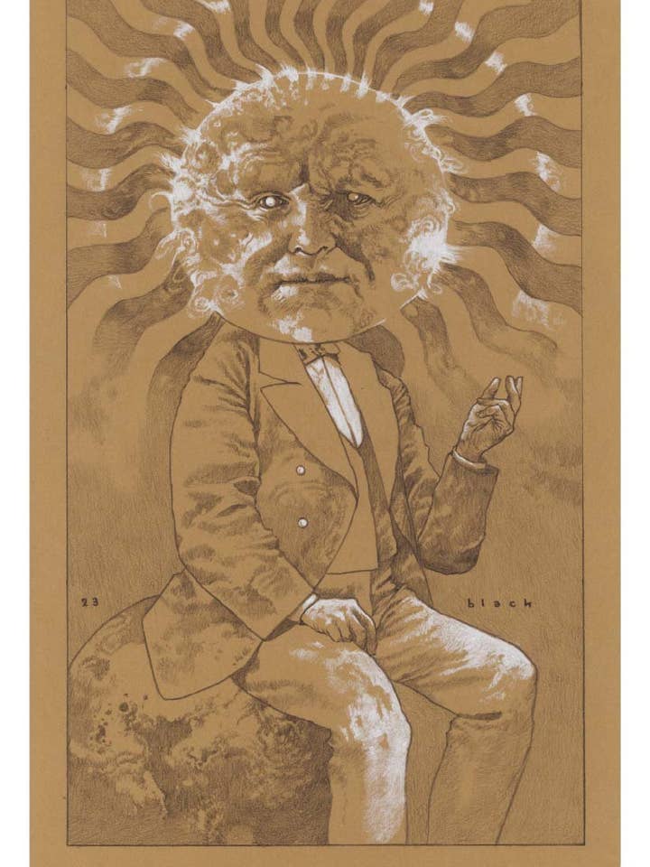 The Sun Tarot Card Print for wholesale by Black Market