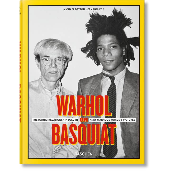TASCHEN America - Wholesale Arts & Entertainment - Warhol on Basquiat. The Iconic Relationship Told in Andy Warhol’s Words and Pictures (German, Spanish, French, English)