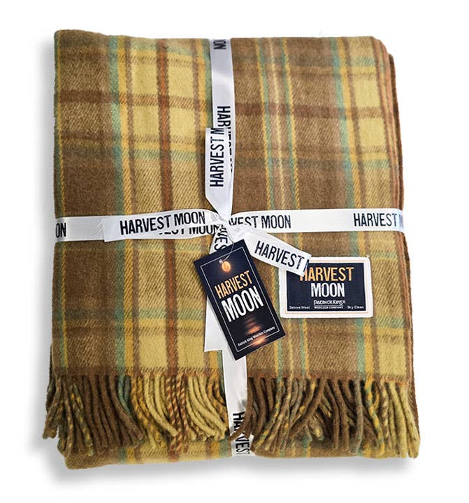 Patrick King Woollen Company - Venta al por mayor Mantas de sofá - Manta de Lana Deluxe Cosecha de Luna0