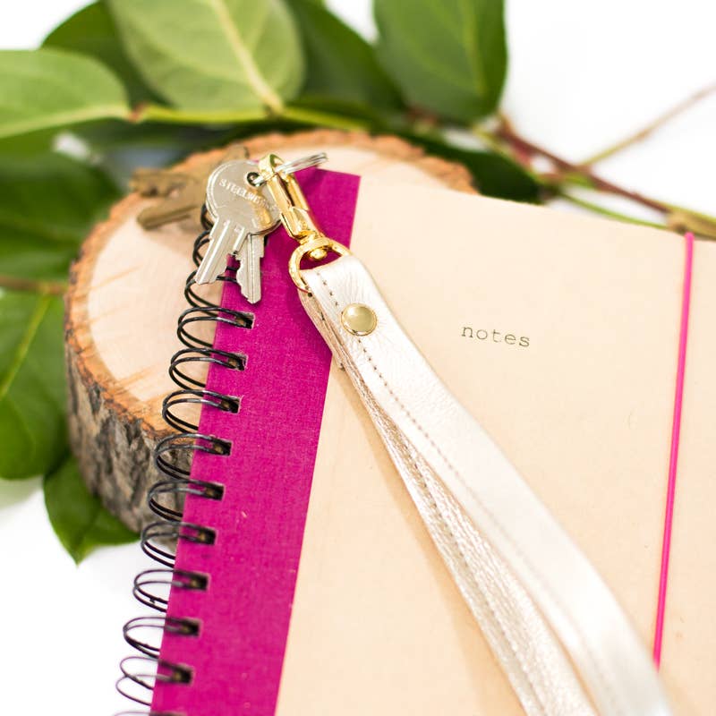 Beaudin - Wholesale Keychain - Women's - Wrist Strap Key Fob In Leather, Hair on Hide(Pre Made)4