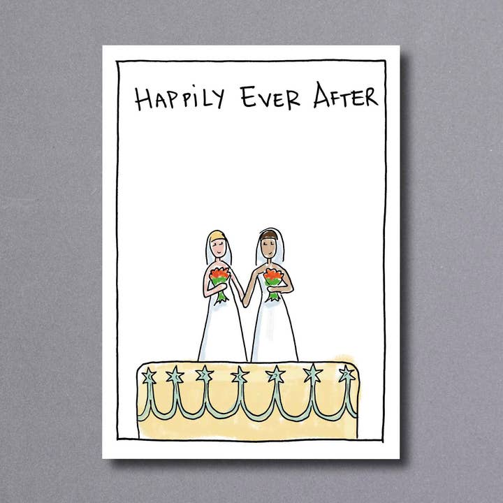 Wedding Brides — trouwkaart voor wholesale door Little Gallery