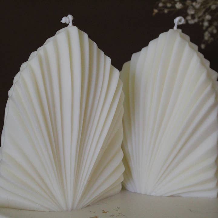 Bougie Palm Leaf - Bougie au soja pour la vente par Aguas Claras Organics