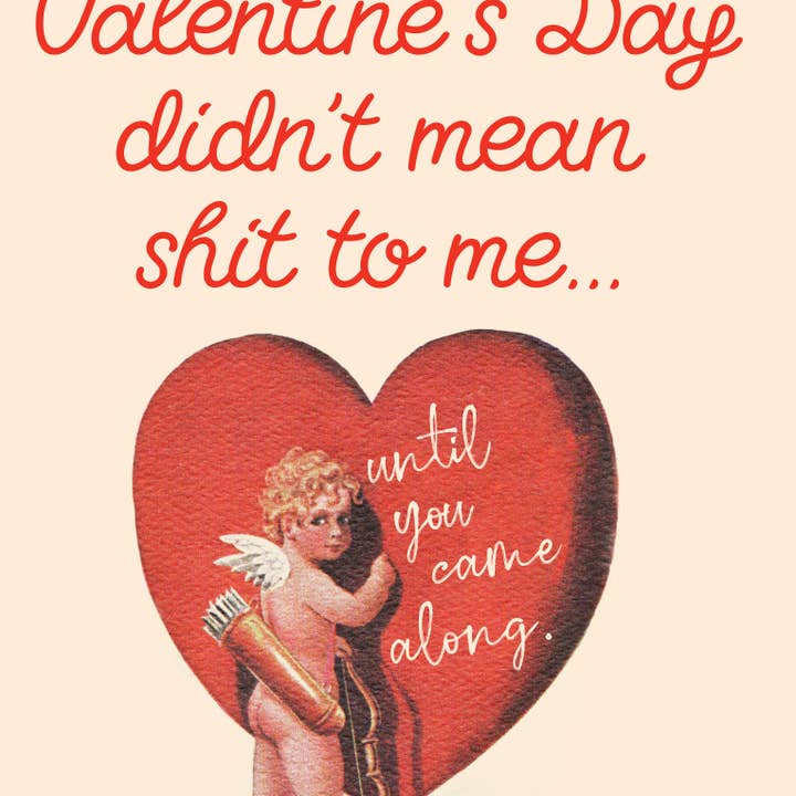 offensivedelightful - Wholesale Valentine's Day Card - VALENTINE DOESN'T MEAN SHIT!... valentine card2