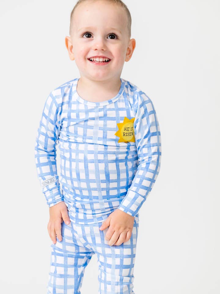The Risen Son PJ Long Sleeve Set Bamboo for wholesale by Holy Pals