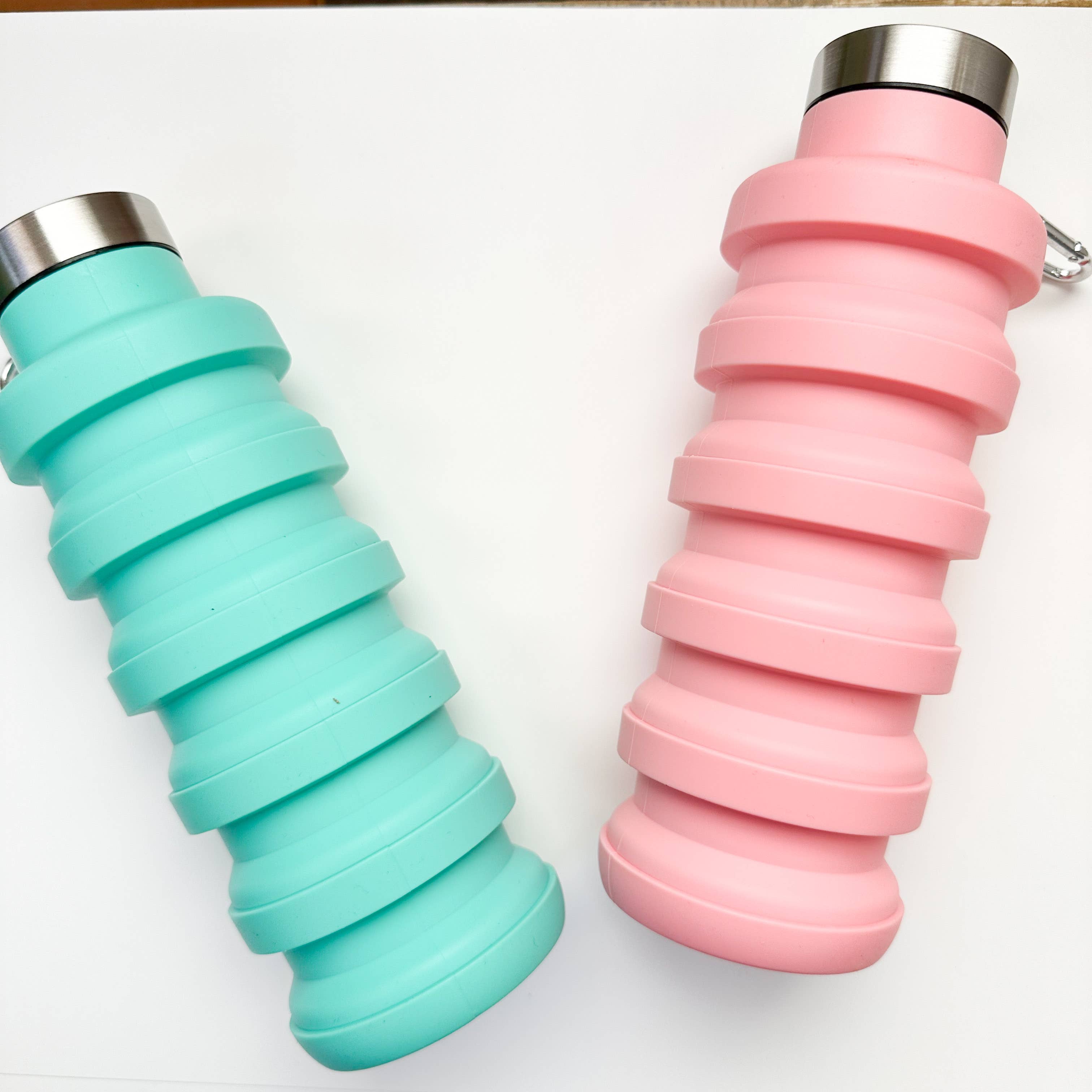 Smile Boutiques – wholesale Vattenflaska – Miljövänliga hopfällbara vattenflaskor i silikon1
