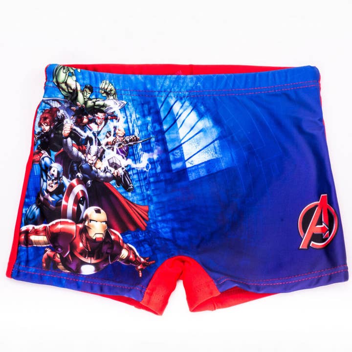 Maillot de bain garçon Avengers - Boxer de bain - Rouge - 110 pour la vente par Evidence