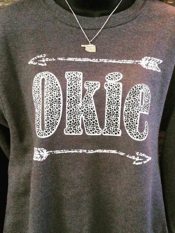 Snow Leopard Okie Sweatshirt für den Großhandel von Plain Apparel Tees