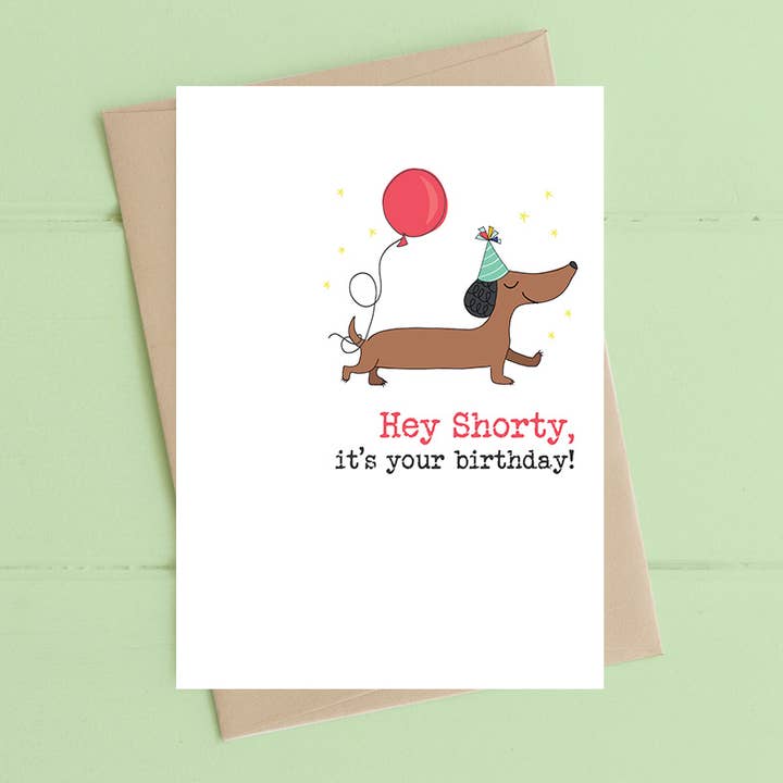 Hej lille ven! Det er din fødselsdag! - Fødselsdagskort for engroshandel hos Dandelion Stationery