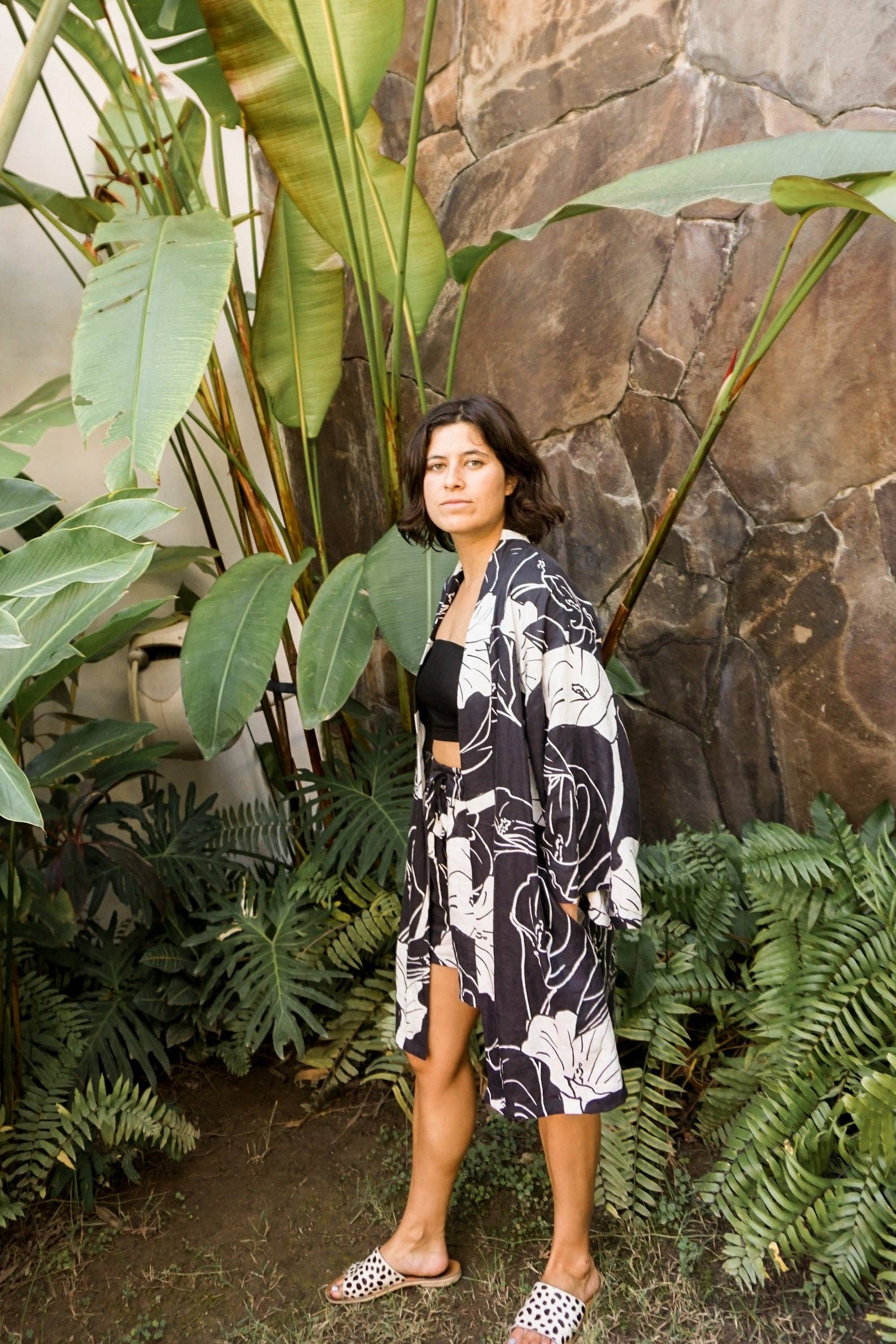 by kvp - Wholesale Robe - Women's - Ingrid Robe in Calla Lily1