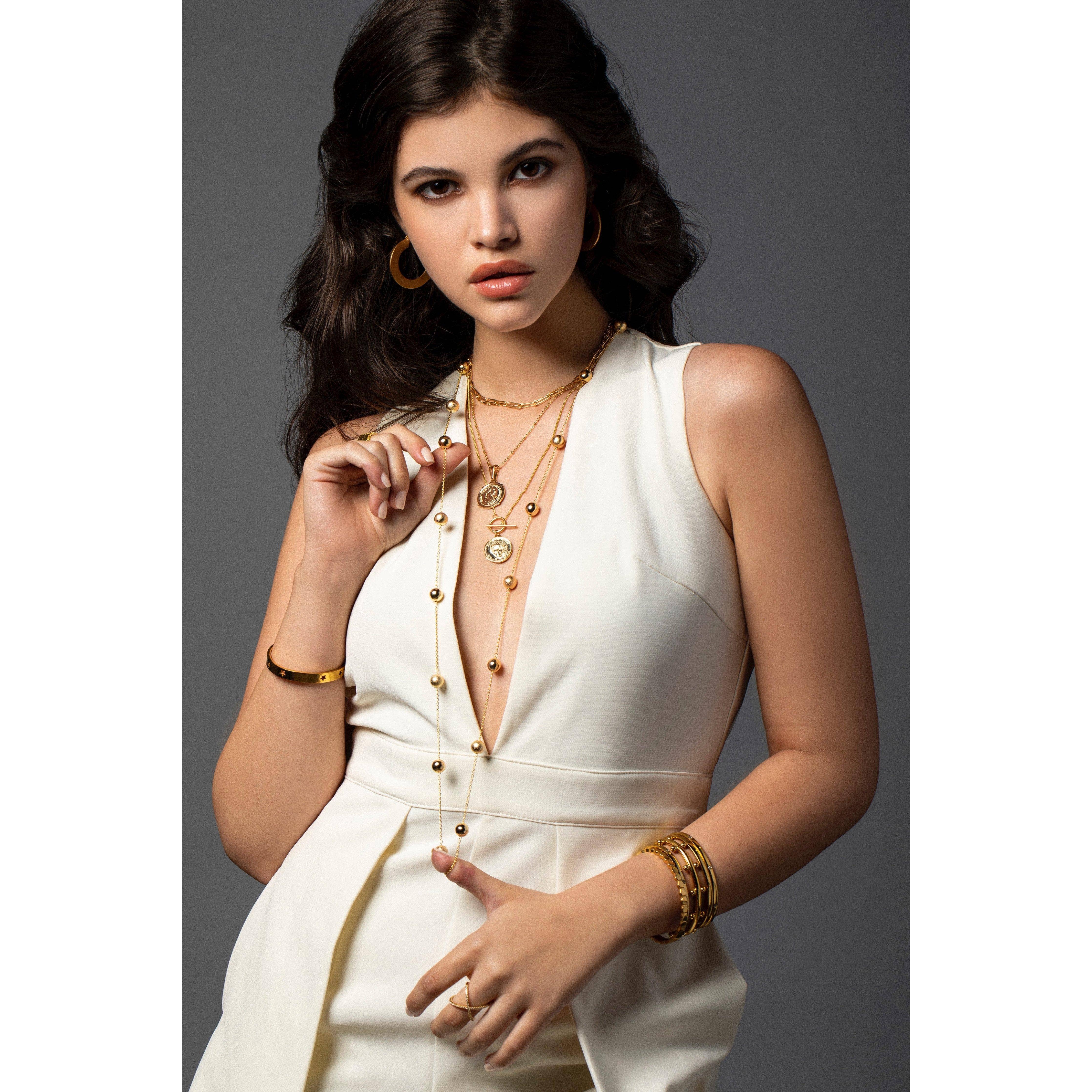 Sahira Jewelry Design - Wholesale Pendant/Charm Necklace - Emperor Coin Necklace2