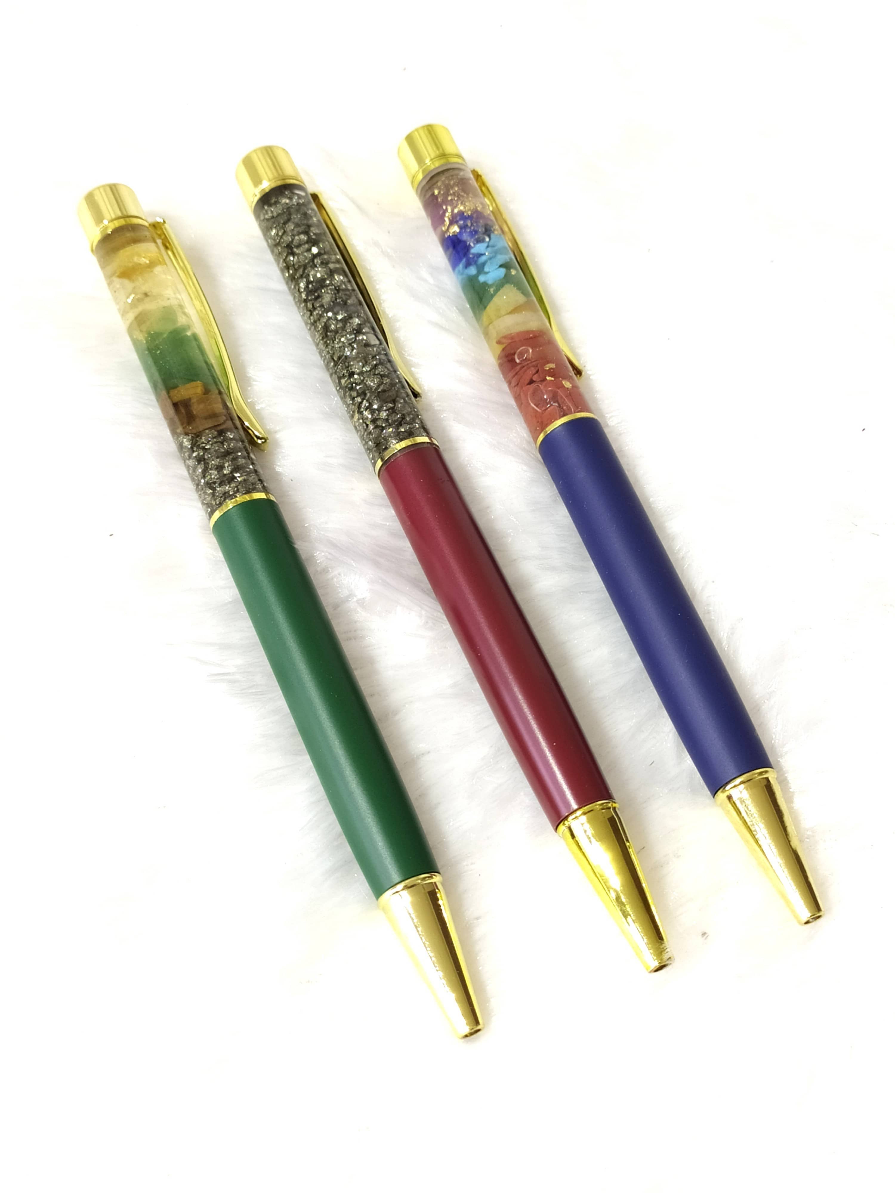 Soothing Crystals - Vente Stylos - Stylo Cristal 7 Chakras | Stylo de Manifestation et de Guérison6