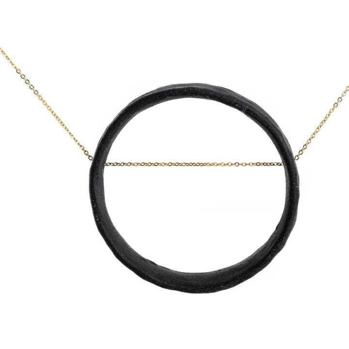 Jenna Vanden Brink Ceramics - Wholesale Pendant/Charm Necklace - Circle Necklace