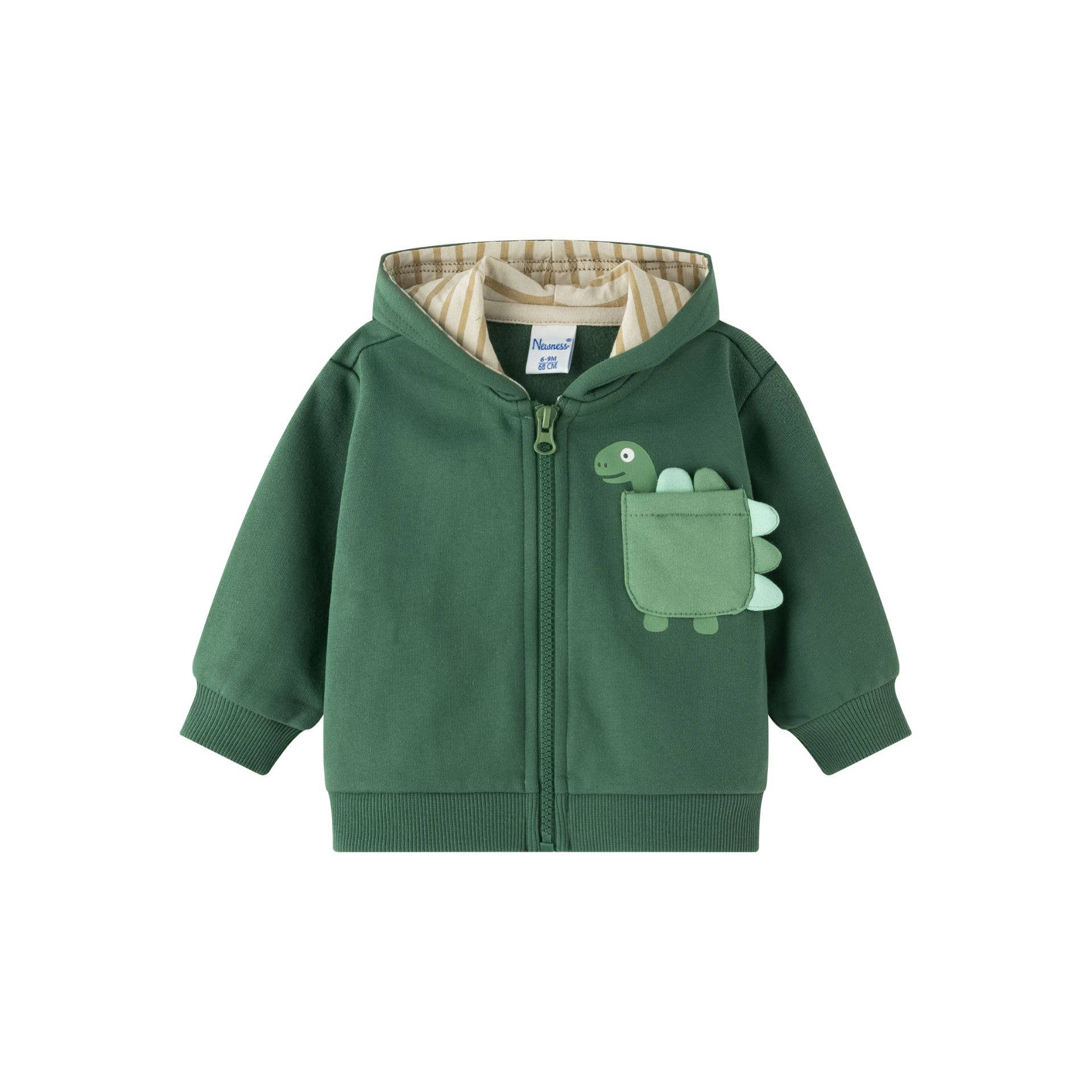 Newness Kids - Wholesale Hoodie - Baby - Baby boy brushed hoodie jacket BBI650041