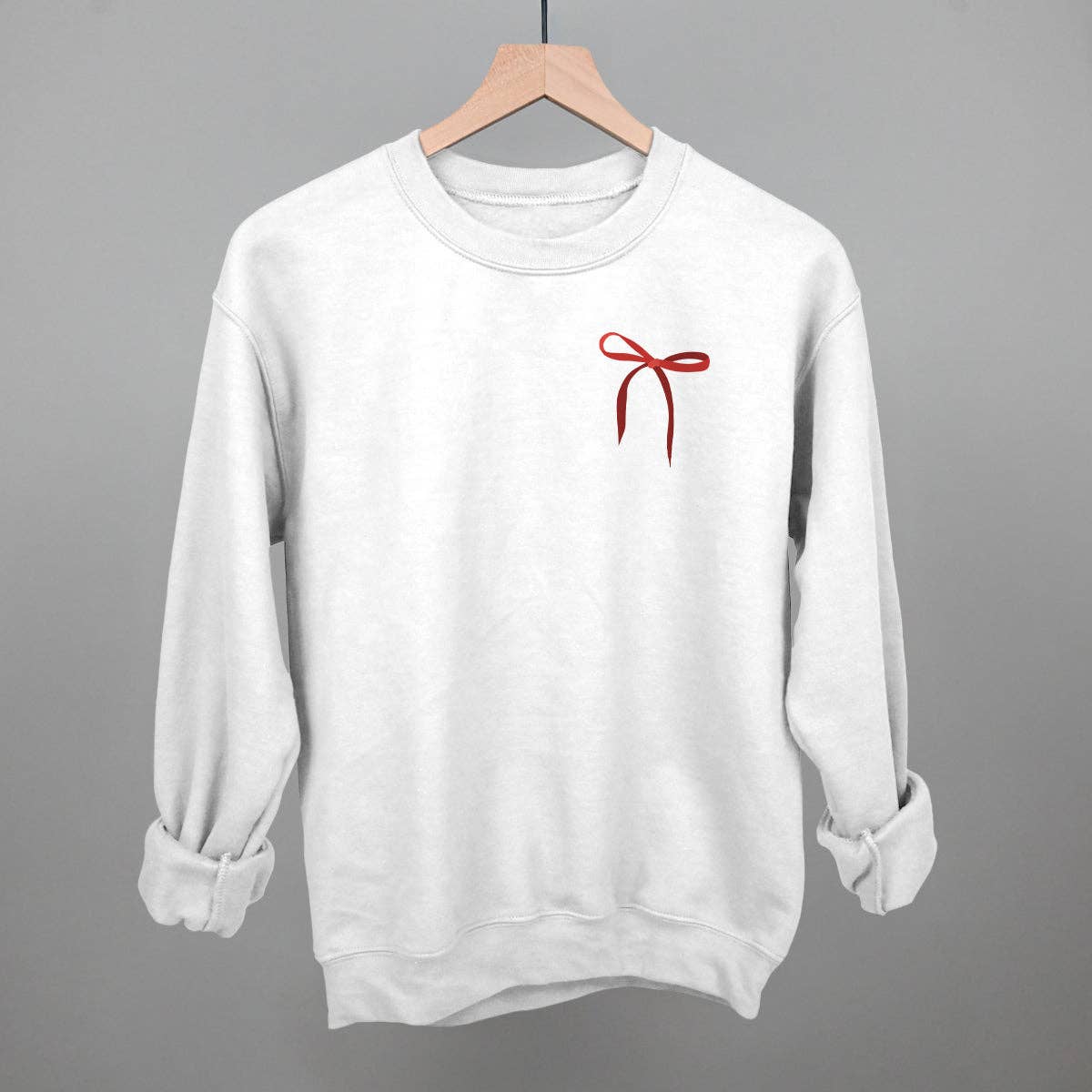 Ivy + Cloth - Wholesale Graphic Sweatshirt - Women's - Christmas Bow6
