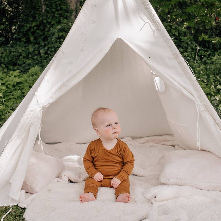 Merino Wool Baby Sleep Suit for wholesale by Merino Dot Baby