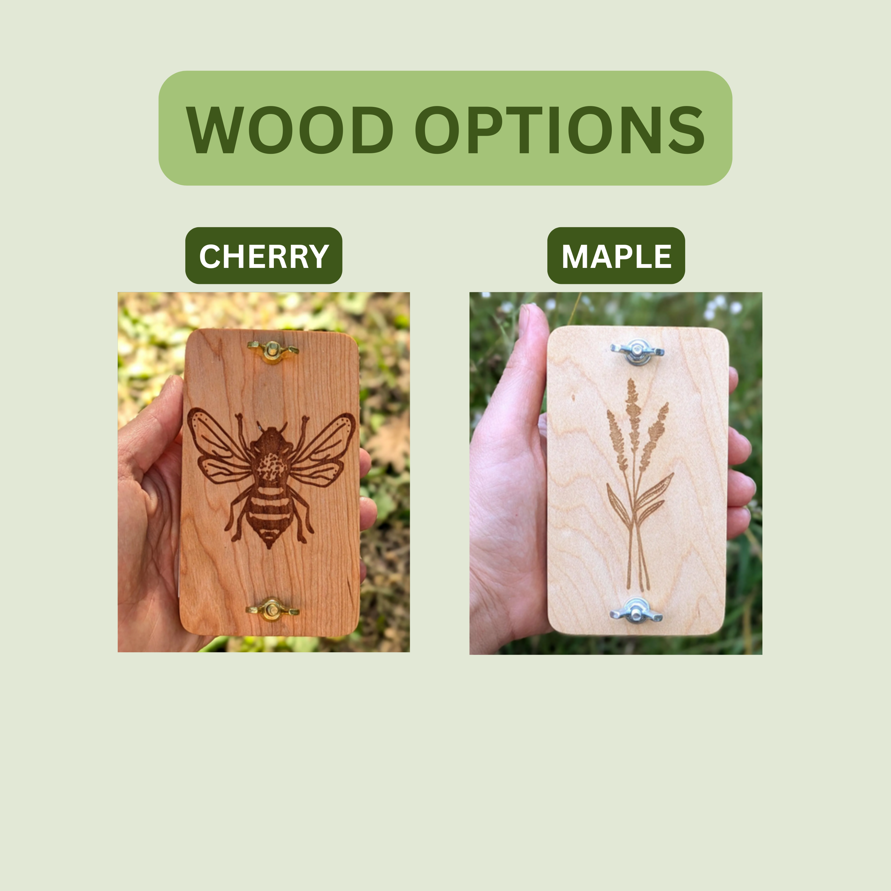 Macon Makes - Vente Kit de bricolage - Presse à fleurs de poche avec motifs dessinés à la main assortis | 3"x5"1