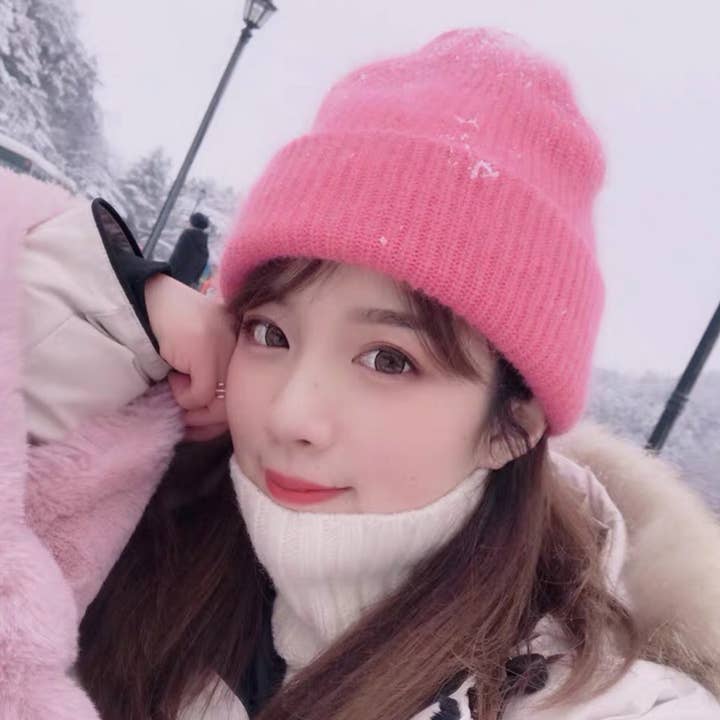 Suzie Q USA - Wholesale Beanie - Women's - Wild Double-Layer Rabbit Fur Knitted Hat17