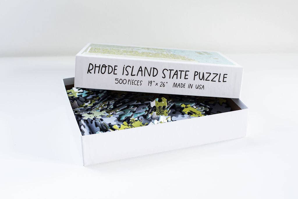 Brainstorm - Wholesale Puzzle - Adult - State of Rhode Island Puzzle2