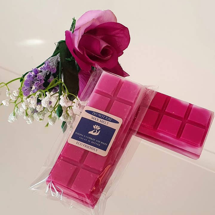 Highly Scented Soy Wax Melts Snaps Bars, Biodegradable for wholesale by Eco Candle Lights