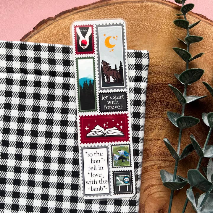 Twi Stamps Bookmark for wholesale by Cozy Reads Shop