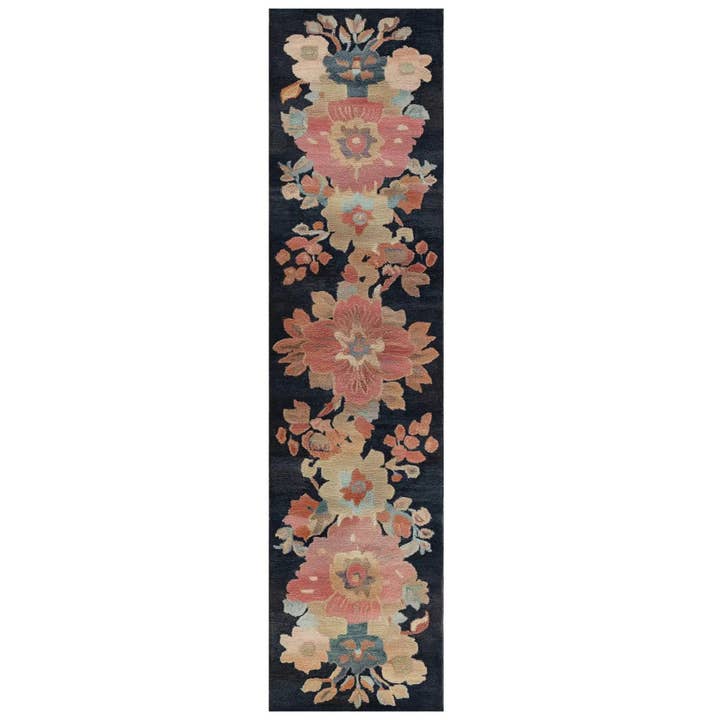 Tidal Serenade Hand Tufted Wool Rug Runner for wholesale by Maia Homes