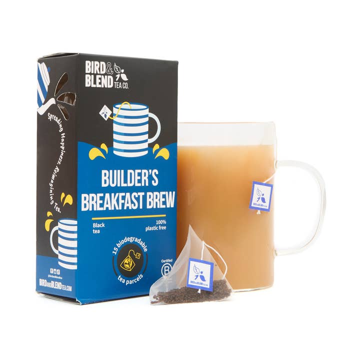 Builder's Breakfast Brew - 15 Tea Bags Gift Pack for wholesale by Bird & Blend Tea Co.