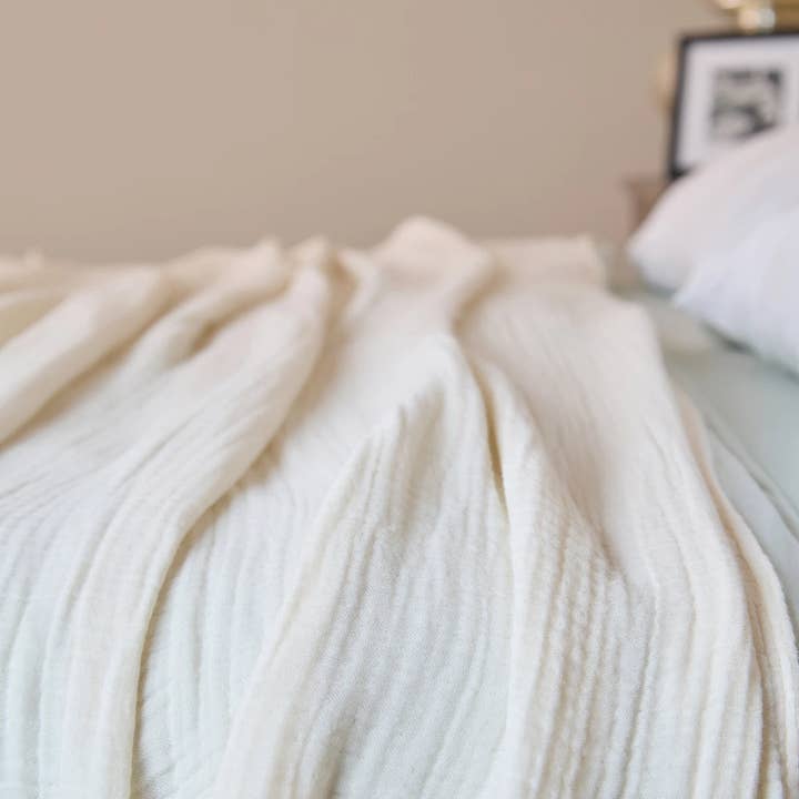 LILA N BERRY - Wholesale Throw Blanket - Summer Blanket Naturel3