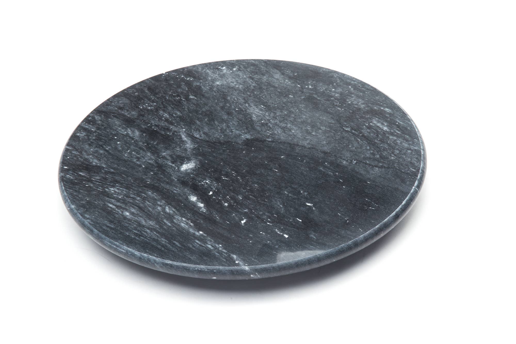 Fox Run Brands - Wholesale Lazy Susan - Fox Run Marble Lazy Susan, Black, 11.75" x 11.75" x 1.5"1