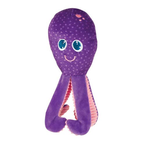 Caitec Inc - Wholesale Pet Plush Toy - Dog - NALA OLLIE THE OCTOPUS PLUSH CAT TOY