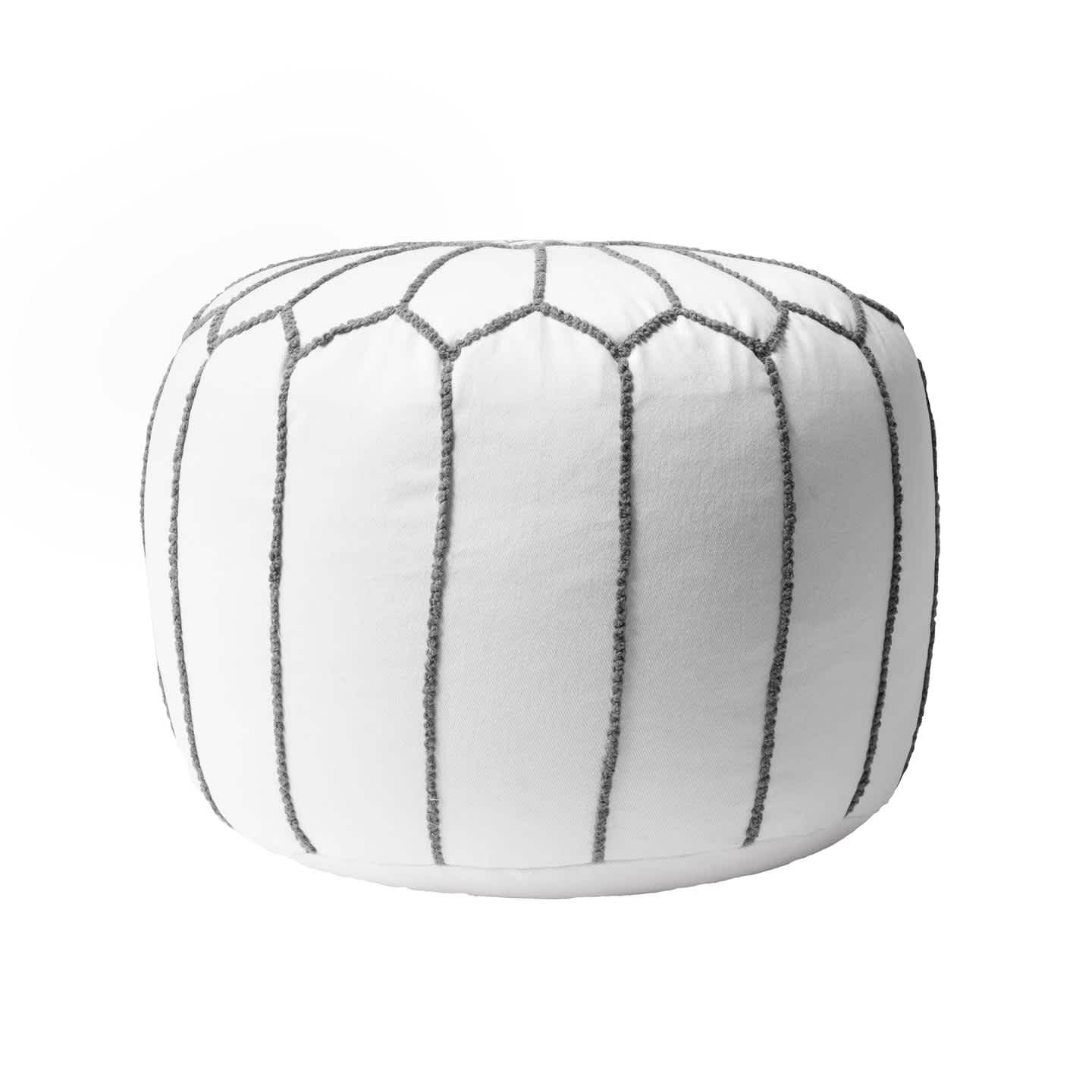 nuLOOM - Wholesale Pouf - Classic Moroccan Cotton Filled Ottoman Pouf3