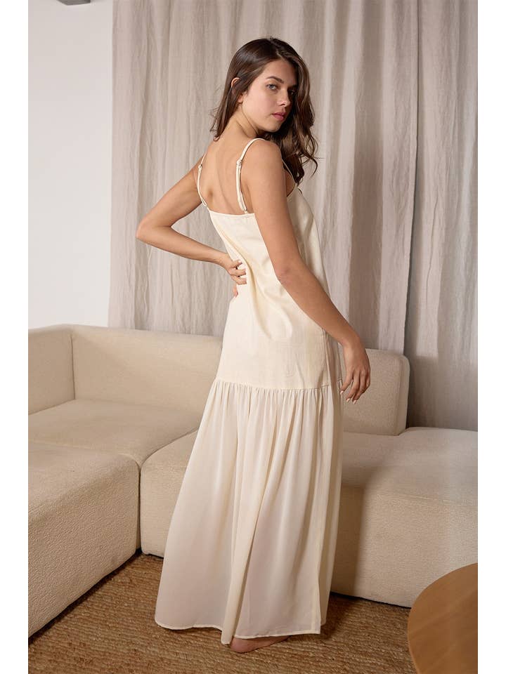 RAISONNEL - Wholesale Dress - Women's - Muse Sheer Maxi Dress - RD10873