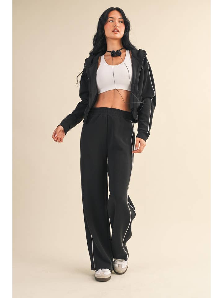 KIMBERLY C – Großhandel Sportjacke – Damen – Superweiche Air-Scuba-Kapuzenjacke mit Reißverschluss und Paspelierung10